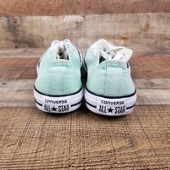Converse All Star Lo Beach Glass Mint Green Shoes - Picture 4 of 8